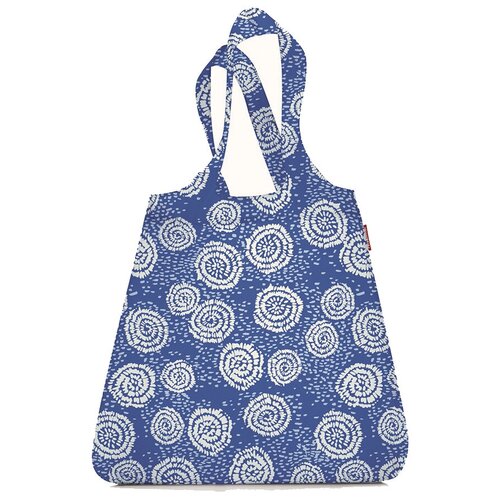 фото Сумка шоппер reisenthel mini maxi shopper batik strong blue at4070, тканевая, складная, женская, авоська