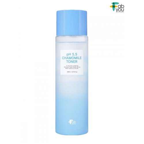 Тонер pH 5.5 EYENLIP Chamomile Toner, 200мл.