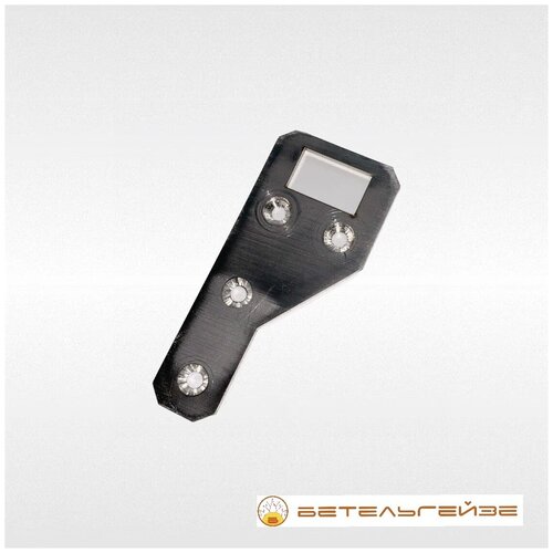 Подвеска мебельная, подвес крепежный, навес мебельный, сталь, 80х36х2 мм, 2 шт