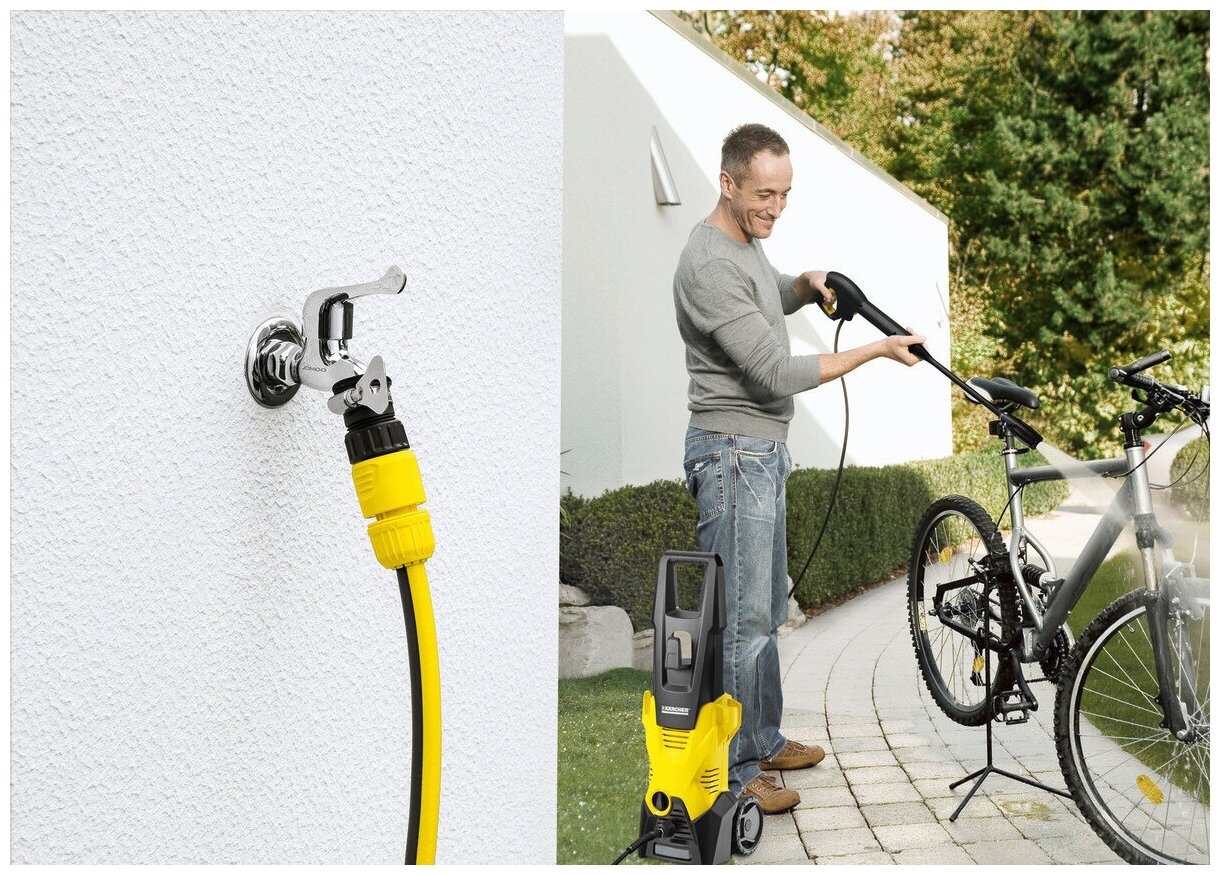 Мойка высокого давления Karcher K 3 EU + пеногенератор FJ1л