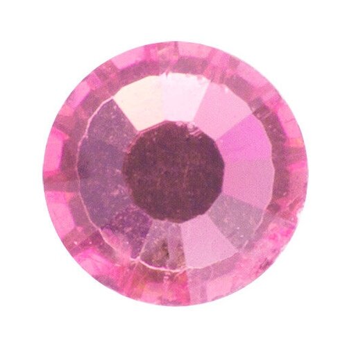 Стразы клеевые Zlatka 2,7 мм, стеклянные, 144 шт, розовые