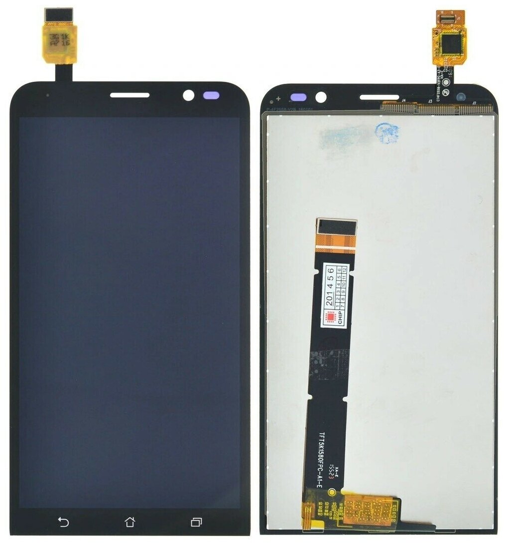 Дисплей для Asus ZenFone Go (ZB551KL) (в сборе с тачскрином) черный