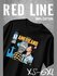 Футболка Red Line, размер 5XL, черный