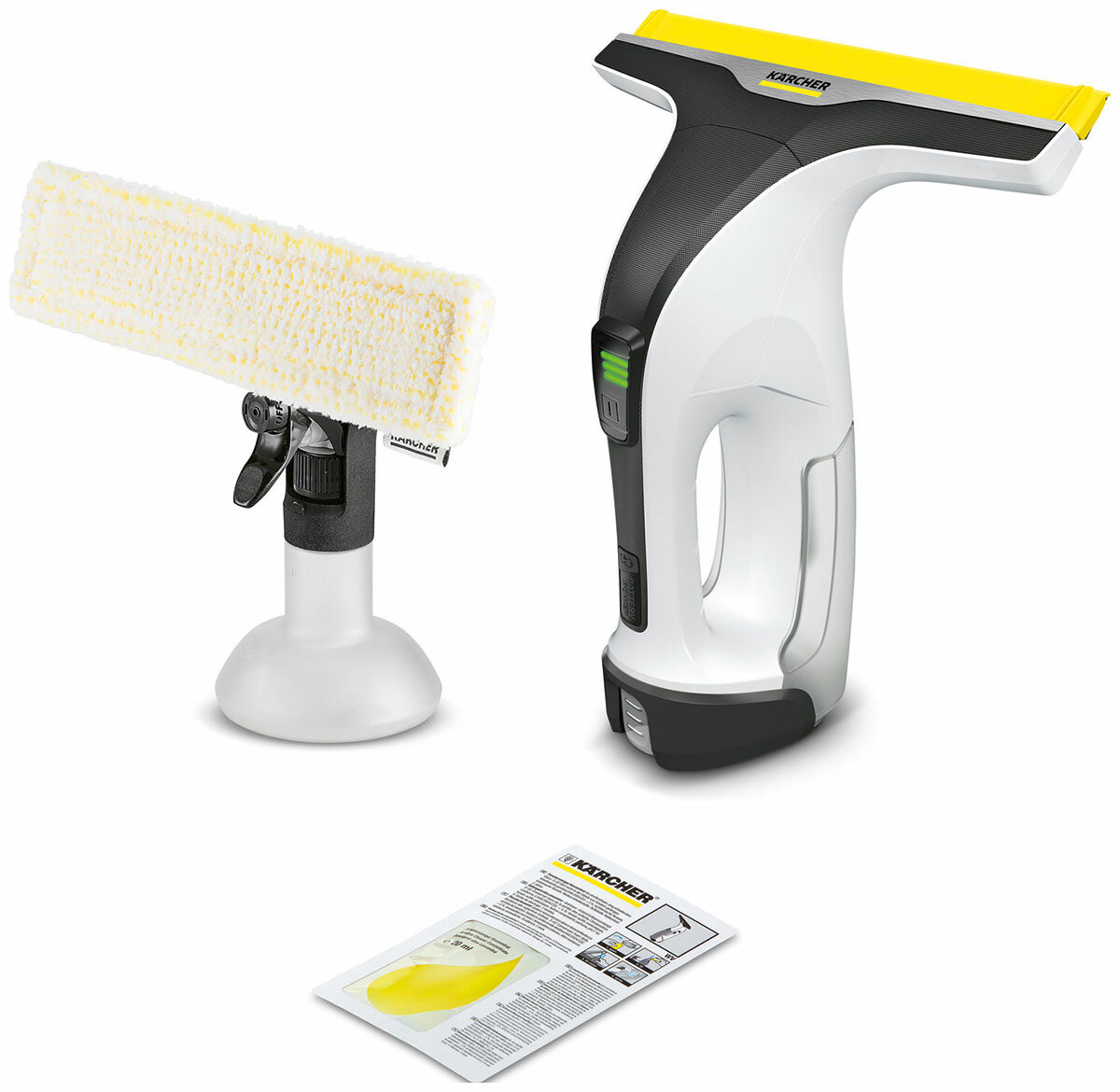 Стеклоочиститель Karcher WV 4-4 Plus, белый (1.633-540.0)