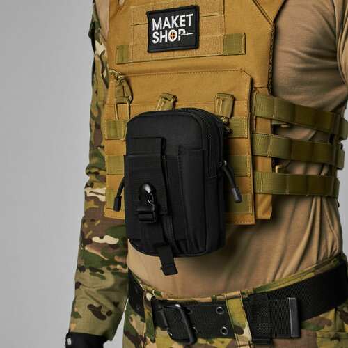 Тактический утилитарный подсумок molle подсумок утилитарный molle 7х18х6см 2х4 tactical