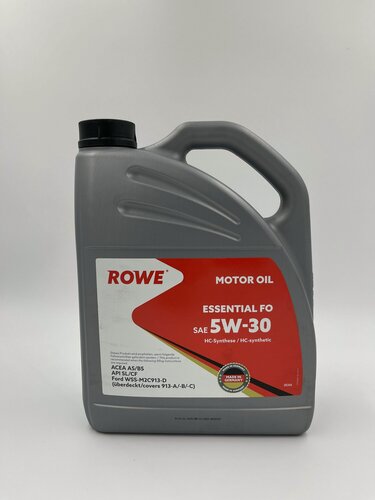 Изображение товара Масло моторное Rowe Essential Fo 5W-30, синтетическое, 4 литра