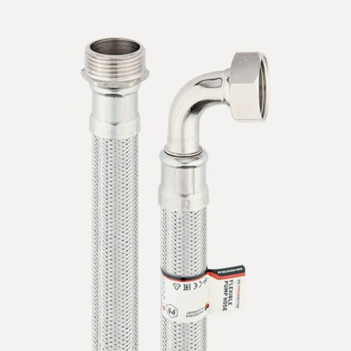 Изображение товара Подводка для насоса, сталь, 1", г-ш, угловая, ProFactor, 1 м, PF WFH 529.100A