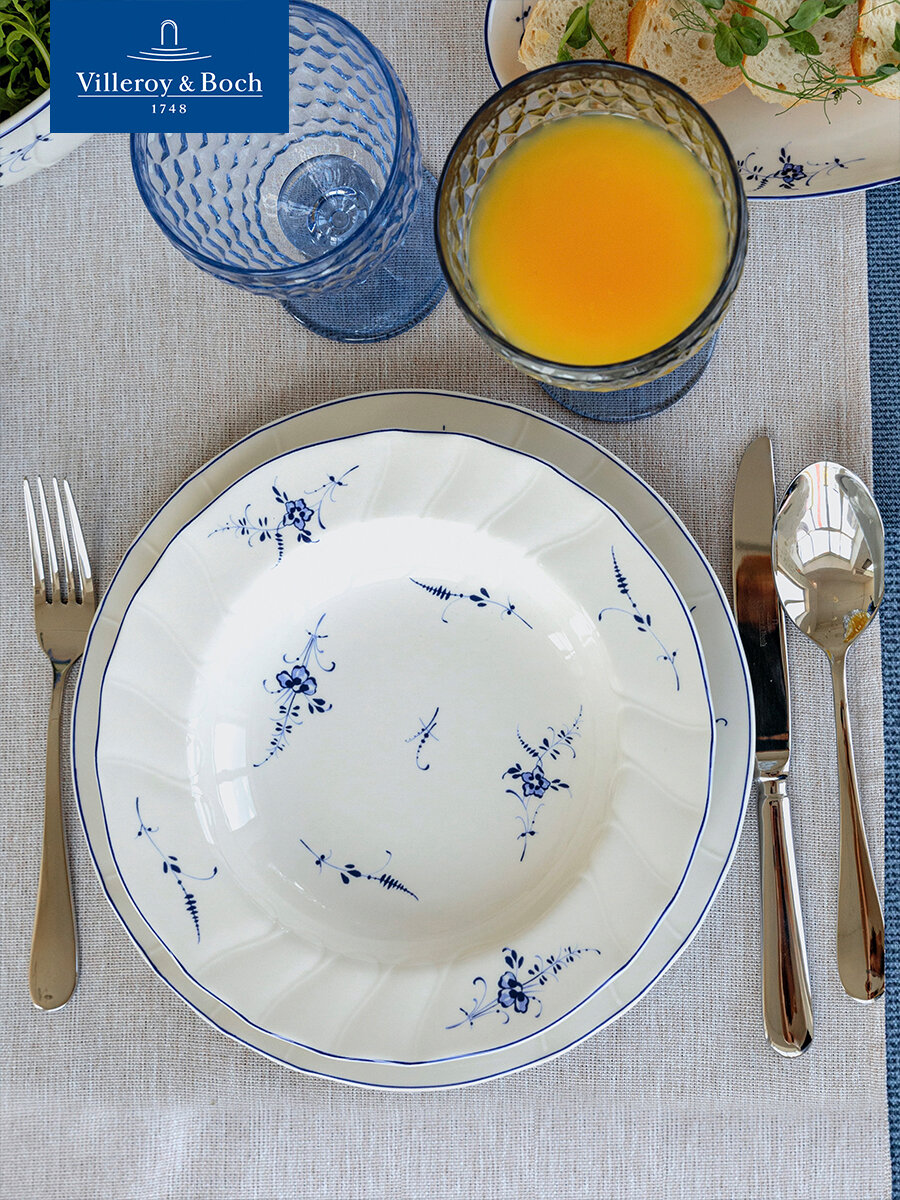 фото Глубокая тарелка 23 см, Old Luxembourg, Villeroy & Boch, Премиум-Фарфор