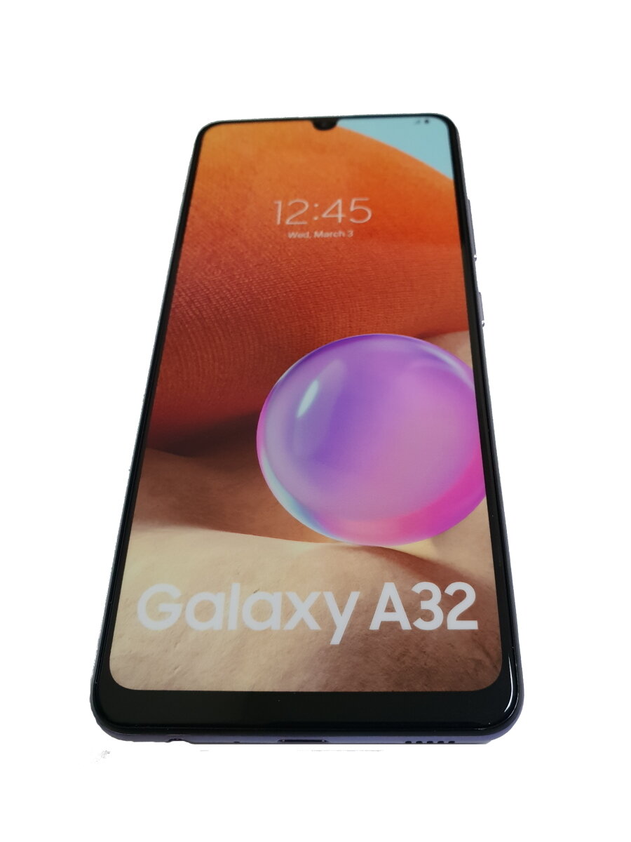 Телефон игрушка смартфон Samsung Galaxy A32 6,4" SM-A325F светло-фиолетовый, оригинальный. Вес: 189гр