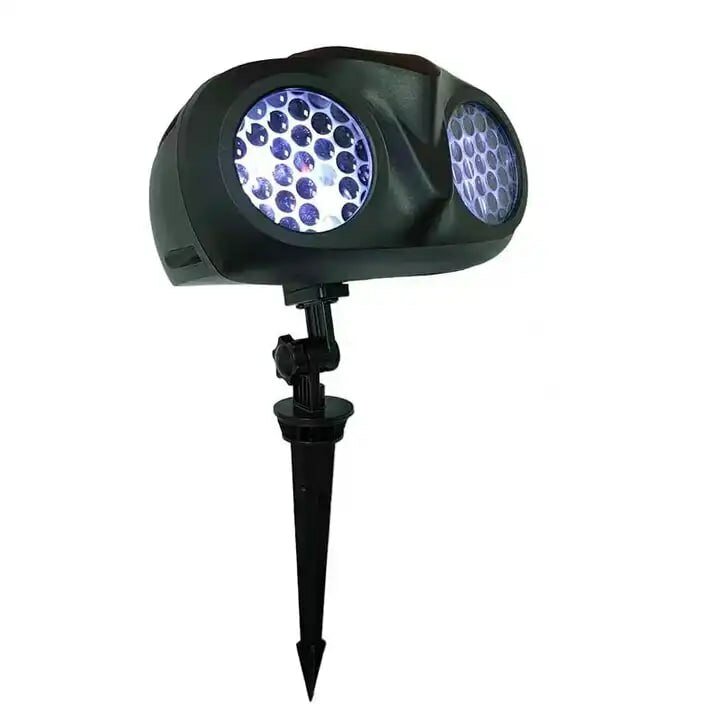 Уличная подсветка SkyDisco LED Double Snow белые снежинки