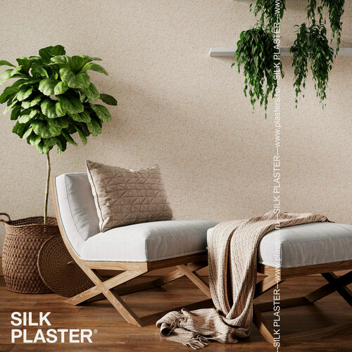 Изображение товара Жидкие обои SILK PLASTER "Рельеф Г-327", персиковые (декоративная штукатурка)