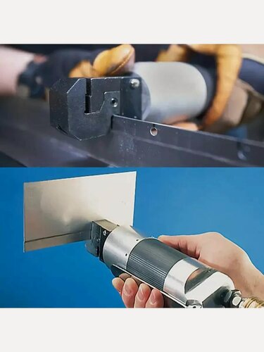 Изображение товара DR.SHOM Пневматический дырокол по металлу, кромкогиб для авто