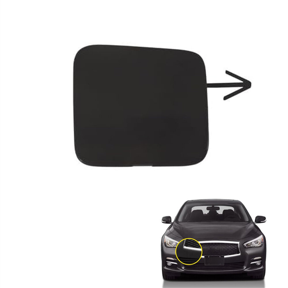 Для 2014-2018 Infiniti Q50 622A1-4GA0A Передний Бампер Буксировочный Крюк Крышка для Глазка ABS