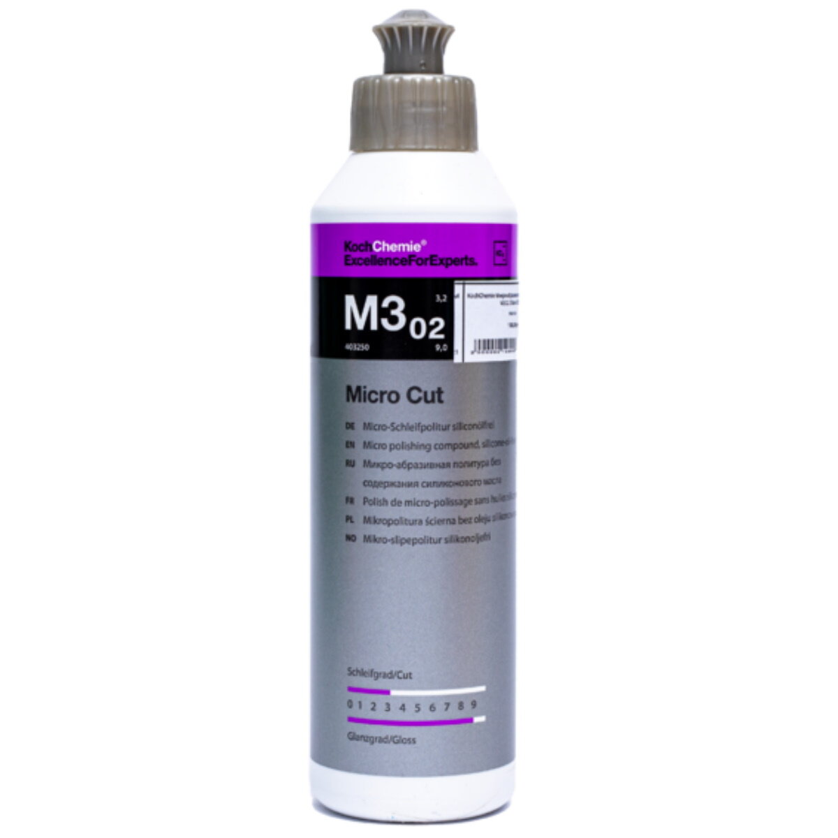 Микро-абразивная политура (KOCH-403250) Micro Cut M3.02 250мл