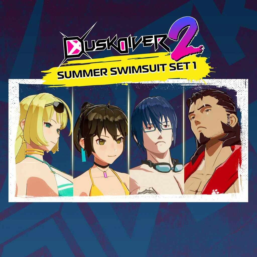 Дополнение Dusk Diver 2 - Summer Swimsuit Set 1 (Yumo, Leo, Bahet, Le Viada), цифровое издание PlayStation 4, регион Турция / код пополнения баланса