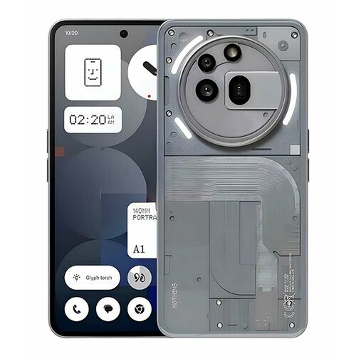Смартфон Nothing Phone 3a Pro 12256Gb Grey Серый Global 2Sim 52276₽