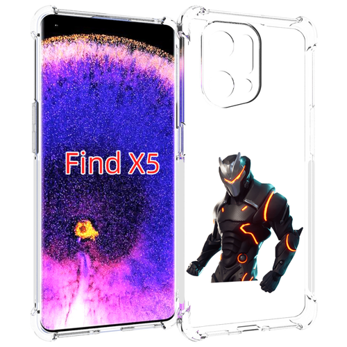 Чехол MyPads fortnite-1 для Oppo Find X5 задняя-панель-накладка-бампер