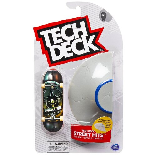 Фингерборд Tech Deck с препятствием, Darkstar скейтборд darkstar collapse fp orange