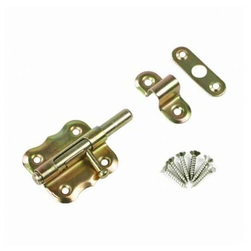 Задвижка с круглым ригелем 50х50 мм модель WRO50