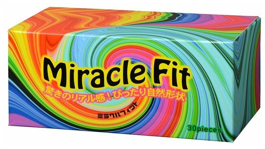 Презервативы Sagami Xtreme Miracle Fit латексные, 5 шт.