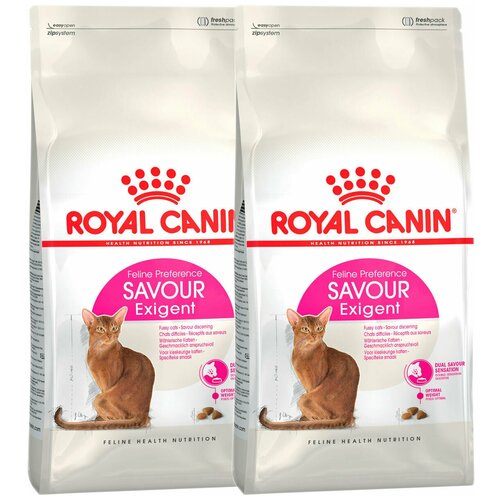 ROYAL CANIN SAVOR EXIGENT для привередливых взрослых кошек (4 + 4 кг)