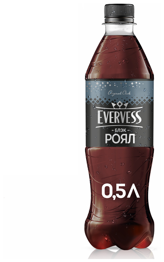 Газированный напиток Блек Роял Эвервесс/Evervess 0.5л - фотография № 2