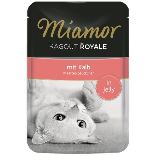 Влажный корм для кошек Miamor с телятиной 2 шт* 100 гр