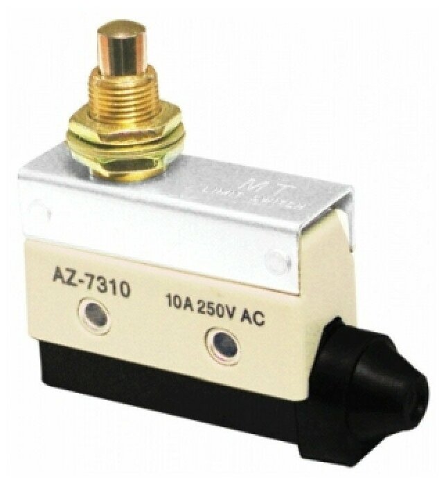 Концевой выключатель АZ-7310 кнопочный толкатель 10А 1НО+1НЗ IP65 энергия