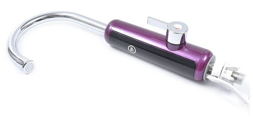 Кран-водонагреватель проточный Thermofix (Фиолетовый) (КВ-52Р) - фотография № 5