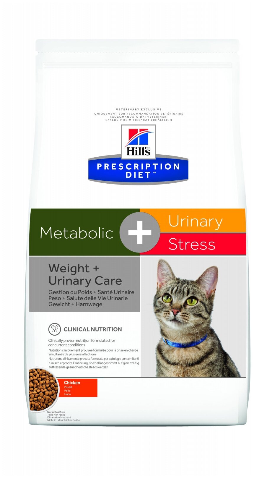 HILL`S 1,5кг Корм для кошек C/D+Metabolic стресс+вес - фотография № 7