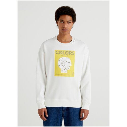 Свитшот United Colors of Benetton для мужчин 22A_3J73U103Y_074_XL