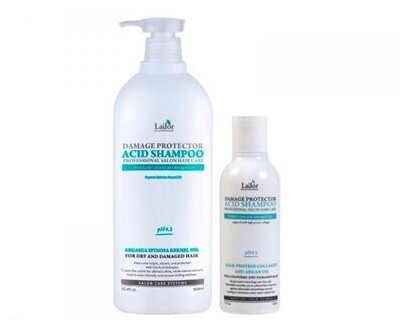 Шампунь Lador Damaged Protector Acid Shampoo, 900 мл