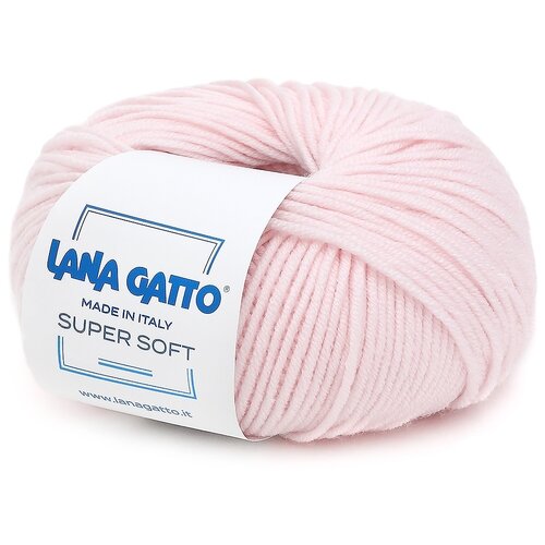 фото Пряжа lana gatto super soft 13210 бледно-розовый 2 мотка