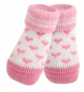 Носки для собак PUPPIA "Angel Heart", розовые сердечки, S (Южная Корея)