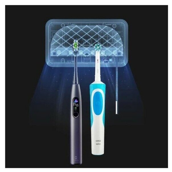 Стерилизатор зубных щеток Xiaomi Liulinu Sterilization Toothbrush Holder (LSZWD01W) - фото №9
