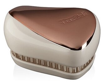 COMPACT STYLER Rose Gold Luxe компактная расчёска для волос Tangle Teezer