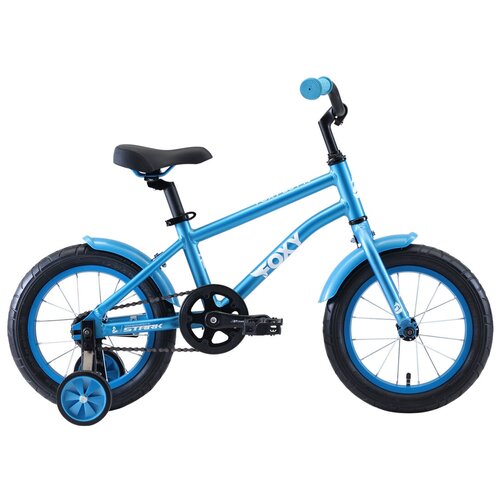 Велосипед STARK Foxy 14 Boy (2020) голубой/белый (требует финальной сборки)
