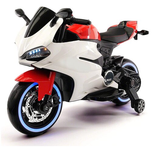 Детский электромотоцикл Ducati 12V - FT-1628-RED-WHITE