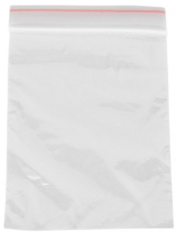 Пакет с замком (Zip Lock) 6x8 см., 32мкм, 100 шт/уп - фотография № 3