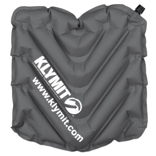 фото Подушка сиденье надувная klymit v seat серая 12vsgr01b