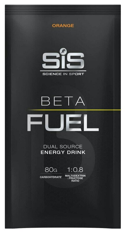 Напиток высокоуглеводный Sis в порошке, POWDER BETA FUEL, вкус Апельсин, 82 гр.