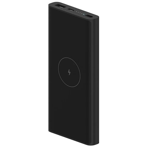 Внешний аккумулятор Xiaomi Power Bank Wireless 10W 10000 Mah черный 206000₽