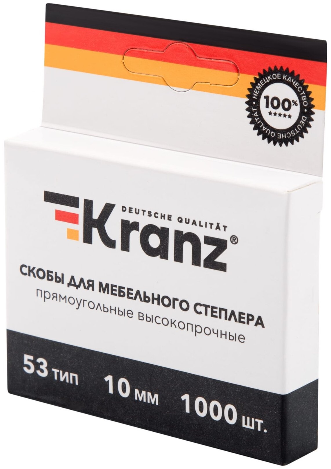 Скобы Kranz KR-12-5503 тип 53 для степлера