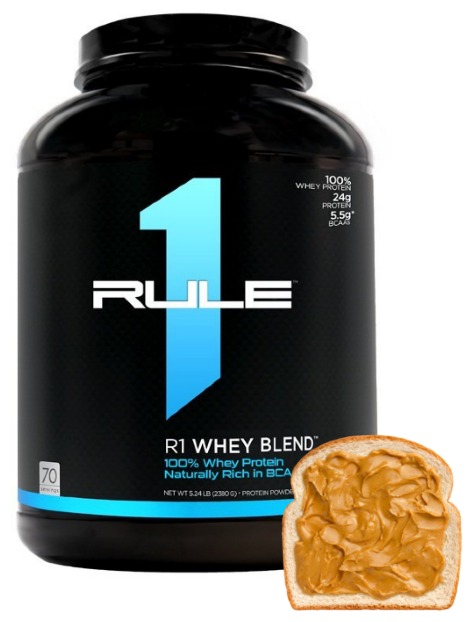 Rule One Proteins R1 Whey Blend (2280 гр) (шоколад арахисовое масло)