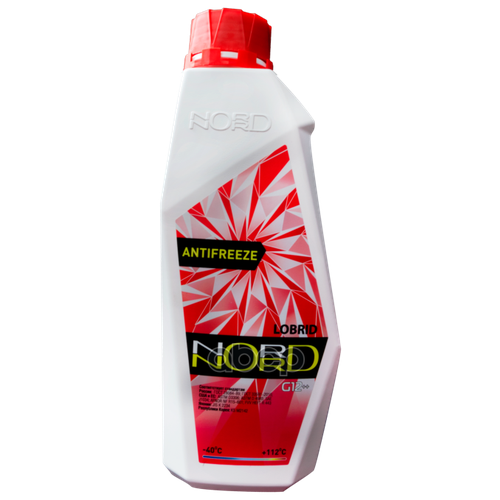 Антифриз Nord High Quality Antifreeze Готовый -40c Красный 1 Кг Nr 20225 nord арт. NR 20225