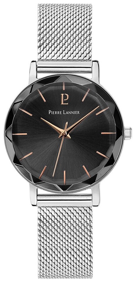 Наручные часы PIERRE LANNIER Наручные часы Pierre Lannier 009M688, серебряный, черный