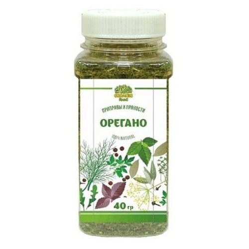 Organic Food Орегано сушеный 40 гр. ПЭТ