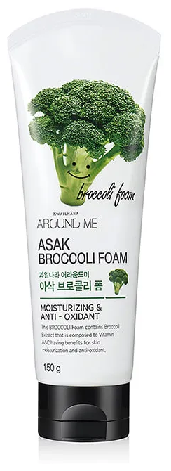 Пенка для умывания с экстрактом брокколи Welcos Around Me Broccoli Foam, 150 мл