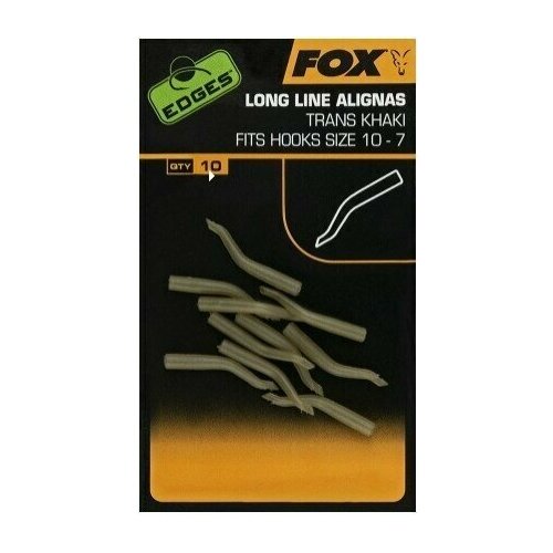 Лентяйка Fox Edges Line Alignas 10шт Trans Khaki Size 10 - 7 Long 2019 849₽