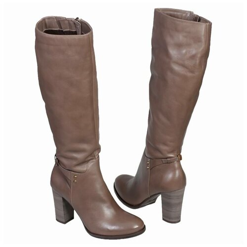 фото Женские сапоги на высоком каблуке kotyl ko-6921 bez m